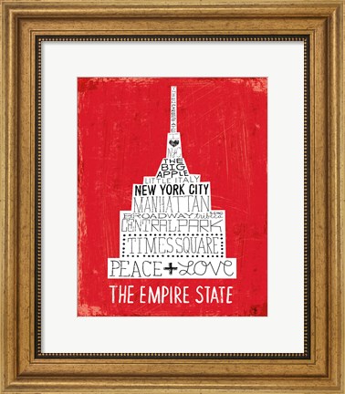 Framed Iconic NYC IV Print