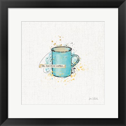 Framed Thoughtful Perk II Print