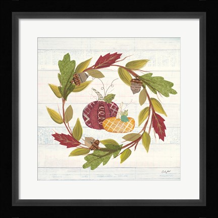 Framed Autumn Bounty I Print
