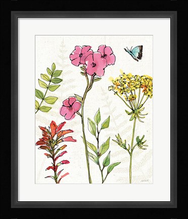 Framed Simply Petals VI Print