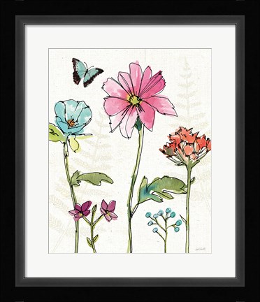 Framed Simply Petals VII Print