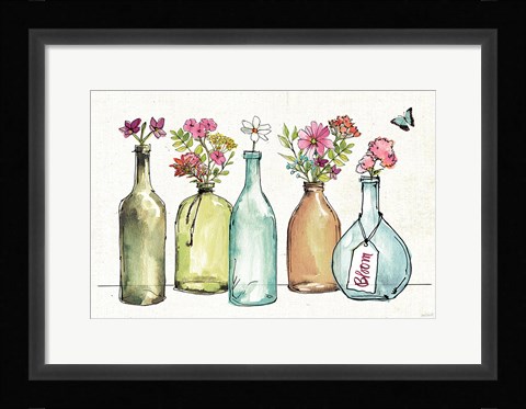 Framed Simply Petals IV Print