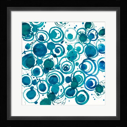 Framed Dizzy Light Crop Print