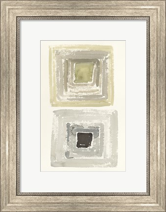 Framed Tunnels II Print