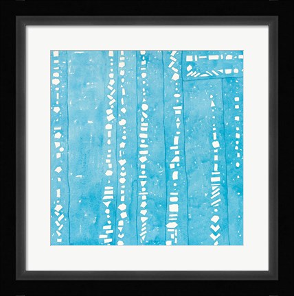 Framed Wishy Washy Blues II Print