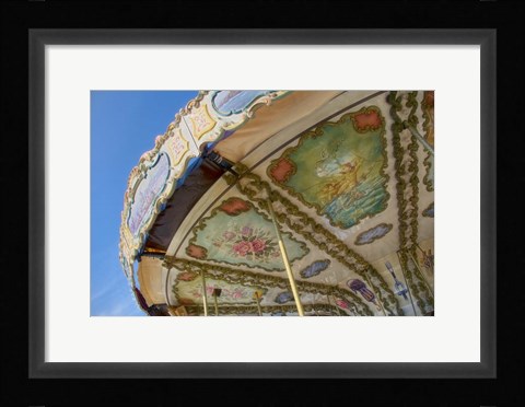 Framed Nautical Carousel Of  Saint-Malo Print