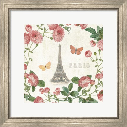 Framed Paris Arbor V Print