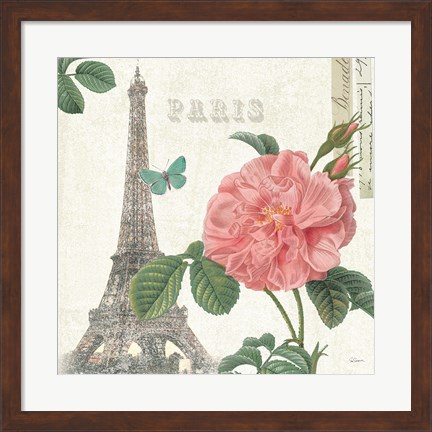 Framed Paris Arbor IV Print