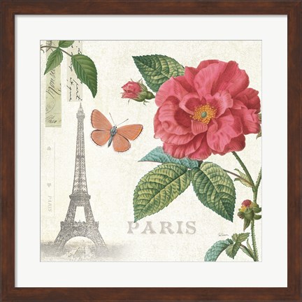 Framed Paris Arbor III Print