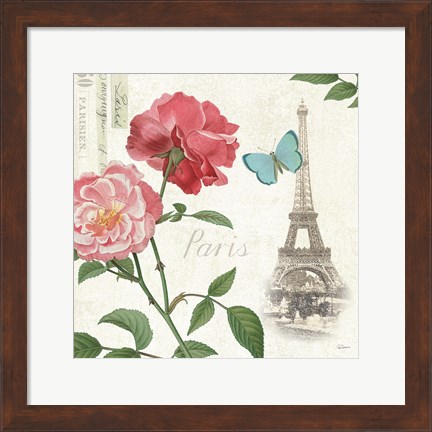 Framed Paris Arbor II Print