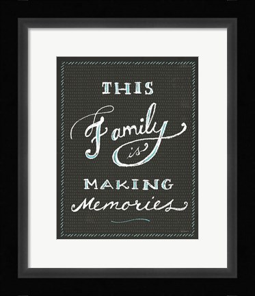 Framed Together II Print