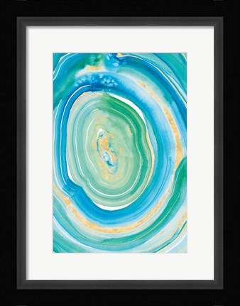 Framed Terrain Gilded II Print