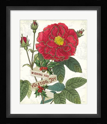Framed Yuletide IV Print