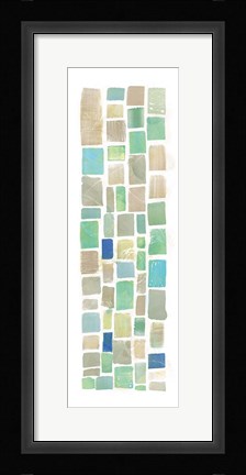 Framed High Windows III Blue Print