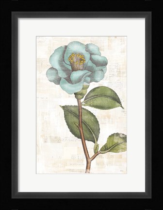 Framed Bloemen Boek IX Print