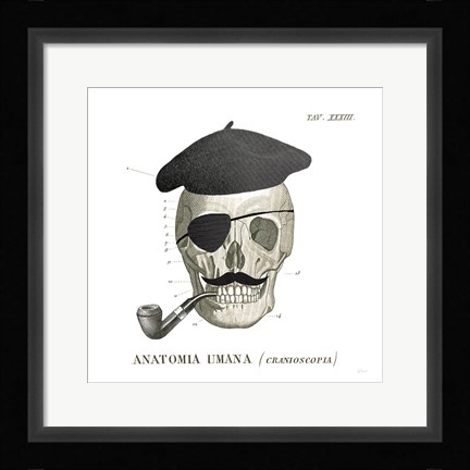 Framed Dandy Bones VI Print
