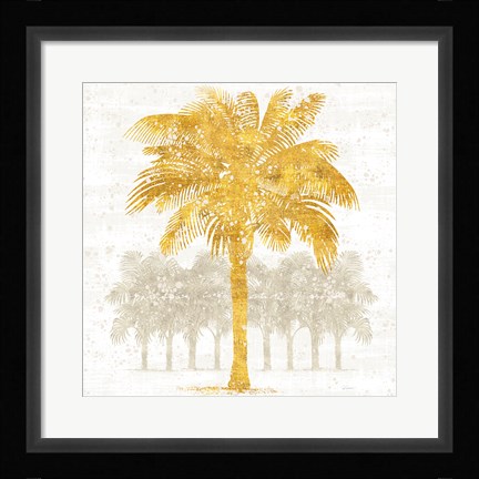 Framed Palm Coast II Print