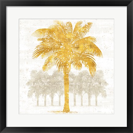 Framed Palm Coast II Print