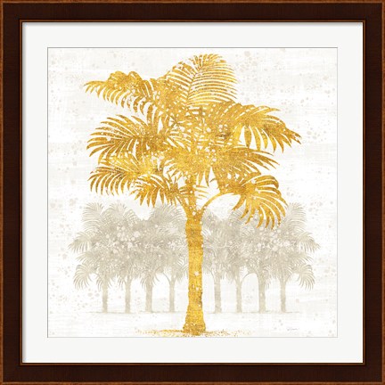 Framed Palm Coast III Print