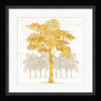Framed Palm Coast III Print