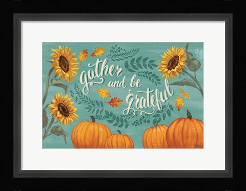 Framed Harvest Delight V No Wood Print