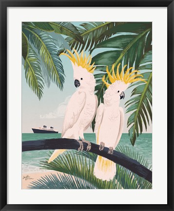Framed Welcome to Paradise IX Print