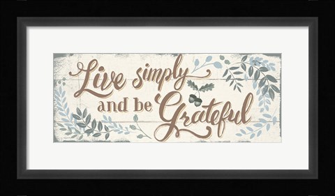 Framed Grateful Season VII Print