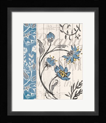 Framed Blooming Season II v2 Print