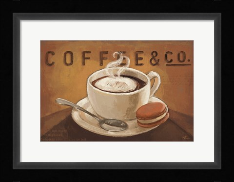Framed Coffee and Co V Print