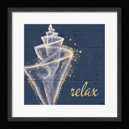 Framed Calm Seas VIII Print