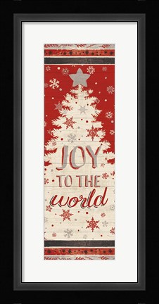 Framed Holiday in the Woods V Print