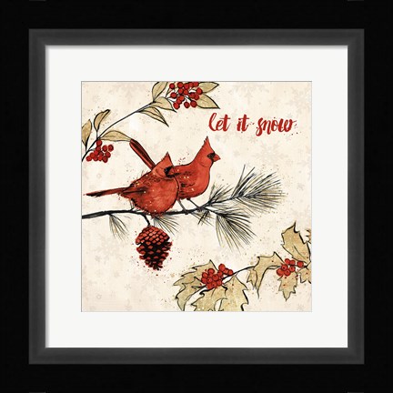 Framed Holiday Gem II Print