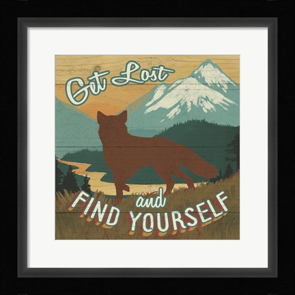 Framed Discover the Wild VII Print