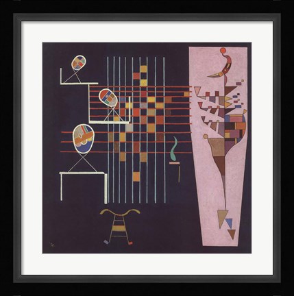 Framed Les Trois Ovales, c.1942 Print