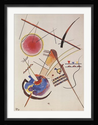 Framed Aquarelle Gastebuch, 1925 Print