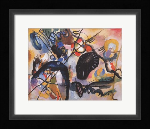 Framed Black Patch, 1912 Print