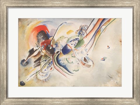 Framed Study for Picture with Two Red Spots, 1916 Print