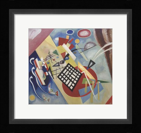 Framed Black Raster, 1922 Print