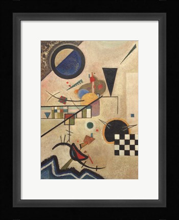 Framed Contrasting Sounds, 1924 Print