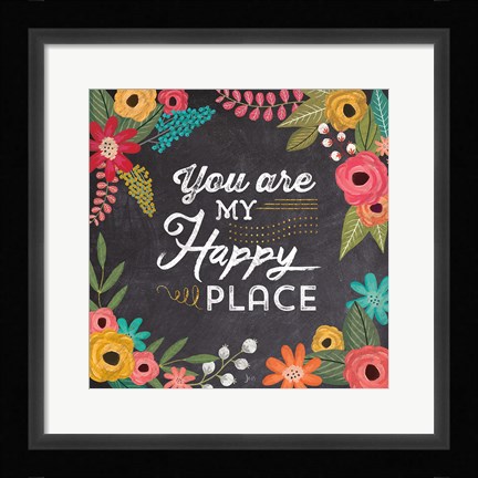 Framed Travel Blossoms IV Print