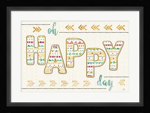 Framed Boho Quotes IV Print