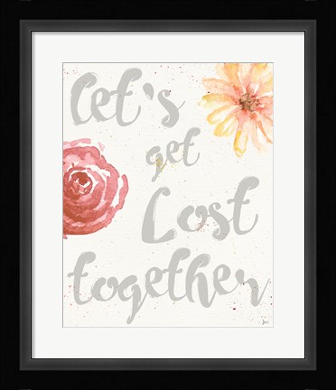 Framed Paris Blooms VIII Print