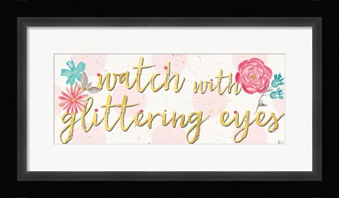 Framed Fashion Blooms V Print