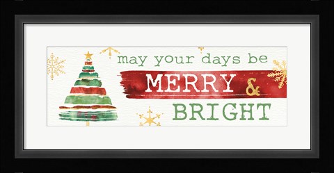 Framed Tree Trimming V v2 Print