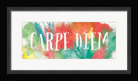 Framed Be Bold V Print