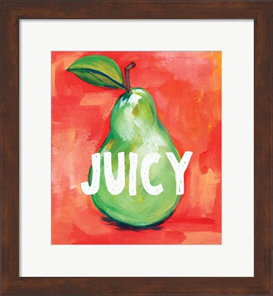 Framed Juicy Print