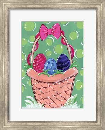 Framed Easter Basket Print