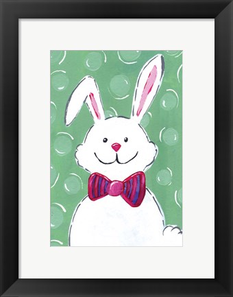 Framed Easter Bunny Print