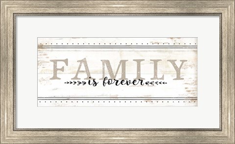 Framed Family is Forever Print