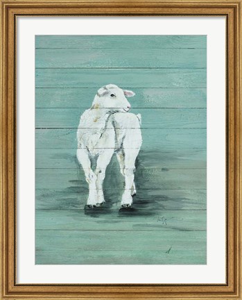 Framed Lamb Print